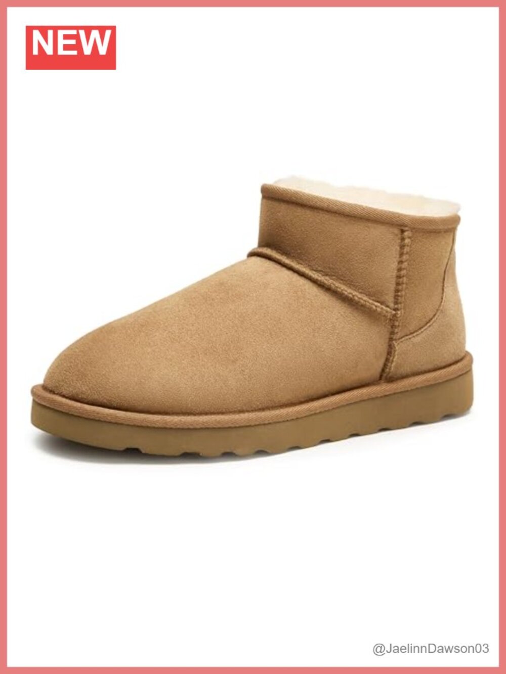 Genuine Australian Sheepskin Ultra Mini Boots Back Zip Water Resistant